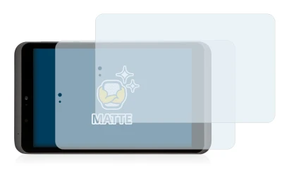Immagine del dispositivo Tesco hudl2 con un'ampia varietà di protezioni per lo schermo.