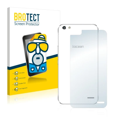 Parte frontale di una confezione del prodotto con il logo del marchio BROTECT. Accanto è raffigurato il dispositivo iOcean X9