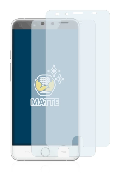 Immagine del dispositivo Ulefone Be Touch con un'ampia varietà di protezioni per lo schermo.