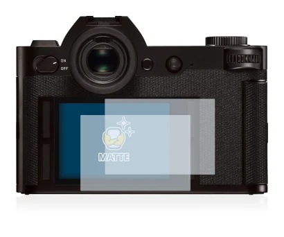 Immagine del dispositivo Leica SL (Typ 601) con un'ampia varietà di protezioni per lo schermo.