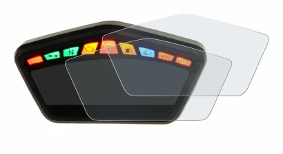 Immagine del dispositivo Ducati Hypermotard 821 2015 Display del tachimetro con un'ampia varietà di protezioni per lo schermo.