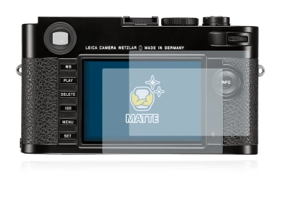 Immagine del dispositivo Leica M (Typ 262) con un'ampia varietà di protezioni per lo schermo.