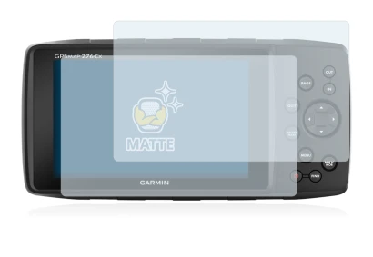 Immagine del dispositivo Garmin 276Cx con un'ampia varietà di protezioni per lo schermo.