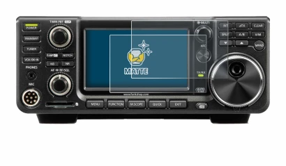 Immagine del dispositivo Icom IC-7300 con un'ampia varietà di protezioni per lo schermo.