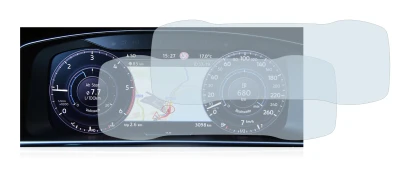 Immagine del dispositivo Volkswagen Golf 7 Active Info Chockpit 12.3" con un'ampia varietà di protezioni per lo schermo.