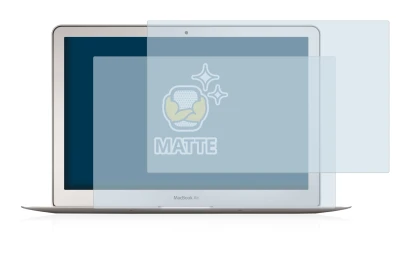 Immagine del dispositivo Apple MacBook Air 13" 2017 con un'ampia varietà di protezioni per lo schermo.