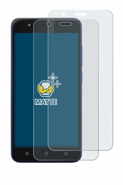 Immagine del dispositivo Gigaset GS270 plus con un'ampia varietà di protezioni per lo schermo.