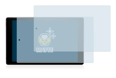 Immagine del dispositivo Amazon Fire HD 10 2017 (7a Gen.) con un'ampia varietà di protezioni per lo schermo.