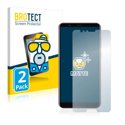Parte frontale di una confezione del prodotto con il logo del marchio BROTECT. Accanto è raffigurato il dispositivo Honor View