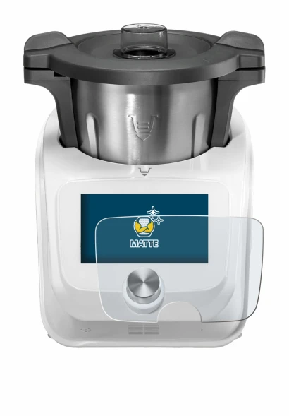 Immagine del dispositivo SilverCrest Monsieur Cuisine Connect con un'ampia varietà di protezioni per lo schermo.