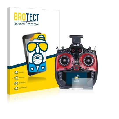 Parte frontale di una confezione del prodotto con il logo del marchio BROTECT. Accanto è raffigurato il dispositivo Graupner M