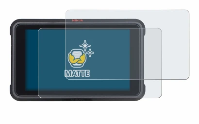 Immagine del dispositivo Atomos Ninja V con un'ampia varietà di protezioni per lo schermo.