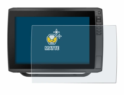 Immagine del dispositivo Garmin ECHOMAP Ultra 122sv con un'ampia varietà di protezioni per lo schermo.