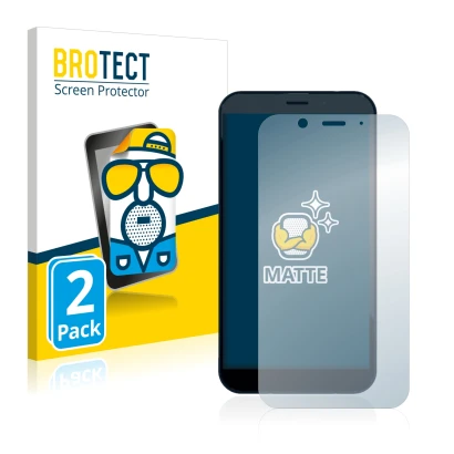 Parte frontale di una confezione del prodotto con il logo del marchio BROTECT. Accanto è raffigurato il dispositivo Shiftphone