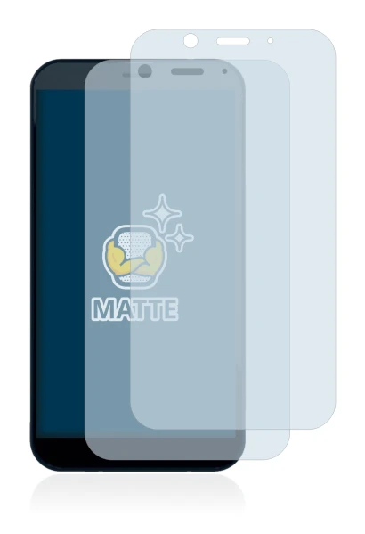 Immagine del dispositivo Shiftphones Shift6m con un'ampia varietà di protezioni per lo schermo.