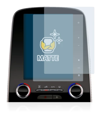 Immagine del dispositivo Renault Espace R-Link 2 8.7" con un'ampia varietà di protezioni per lo schermo.