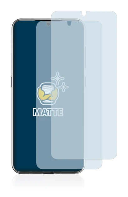 Immagine del dispositivo Nokia 7.2 con un'ampia varietà di protezioni per lo schermo.