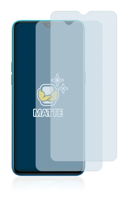 Immagine del dispositivo realme 5 Pro con un'ampia varietà di protezioni per lo schermo.
