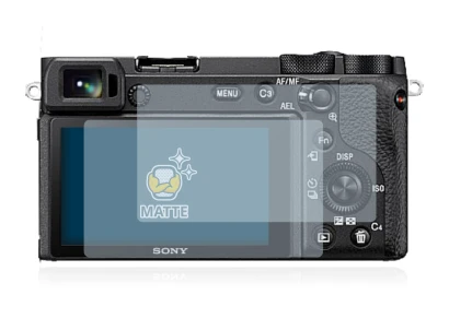 Immagine del dispositivo Sony Alpha 6600 con un'ampia varietà di protezioni per lo schermo.