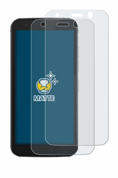 Immagine del dispositivo Caterpillar Cat S52 con un'ampia varietà di protezioni per lo schermo.