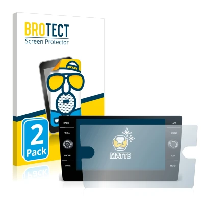 Parte frontale di una confezione del prodotto con il logo del marchio BROTECT. Accanto è raffigurato il dispositivo Volkswagen