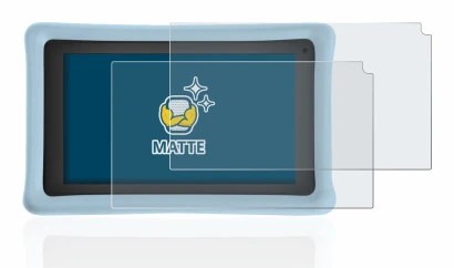 Immagine del dispositivo Pebble Gear 7" Kids Tablet con un'ampia varietà di protezioni per lo schermo.