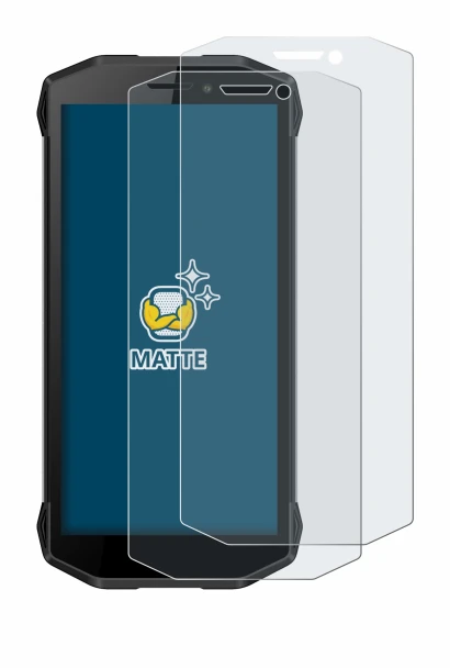 Immagine del dispositivo Evolveo Strongphone G5 con un'ampia varietà di protezioni per lo schermo.