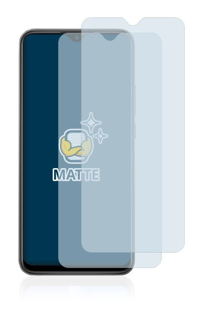 Immagine del dispositivo Xiaomi Redmi 9 con un'ampia varietà di protezioni per lo schermo.
