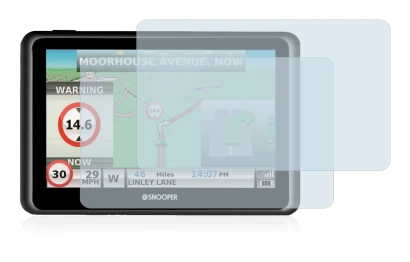 Immagine del dispositivo Snooper Truckmate S6900 con un'ampia varietà di protezioni per lo schermo.