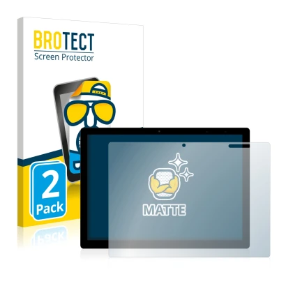 Parte frontale di una confezione del prodotto con il logo del marchio BROTECT. Accanto è raffigurato il dispositivo Chuwi UBoo