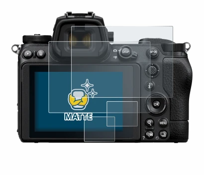 Immagine del dispositivo Nikon Z 6 II con un'ampia varietà di protezioni per lo schermo.