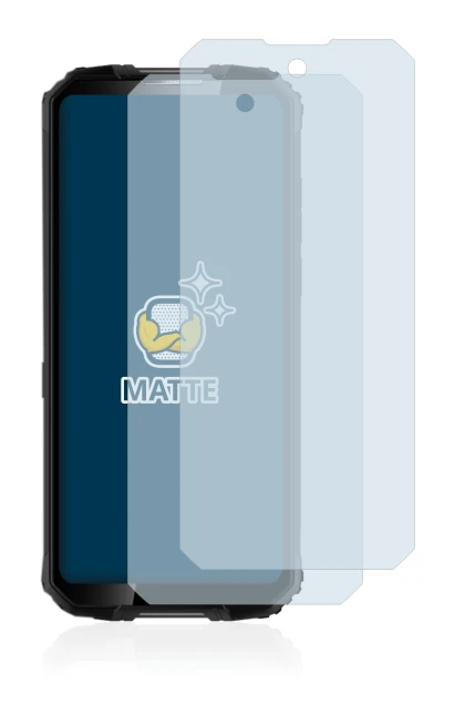 Immagine del dispositivo Oukitel WP10 5G con un'ampia varietà di protezioni per lo schermo.