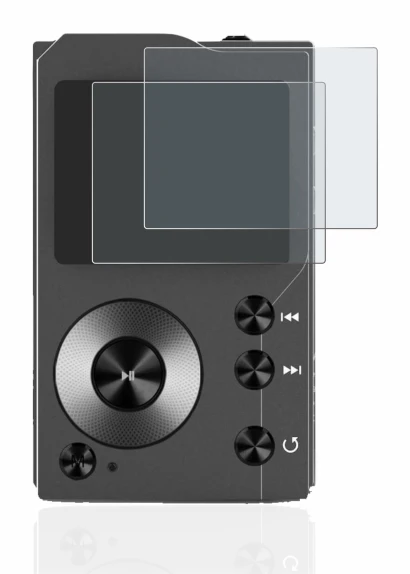 Immagine del dispositivo Surfans F20 con un'ampia varietà di protezioni per lo schermo.