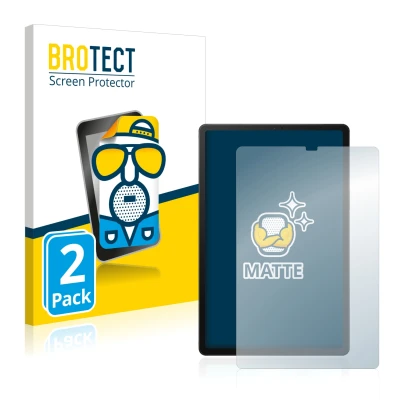 Parte frontale di una confezione del prodotto con il logo del marchio BROTECT. Accanto è raffigurato il dispositivo Samsung Ga