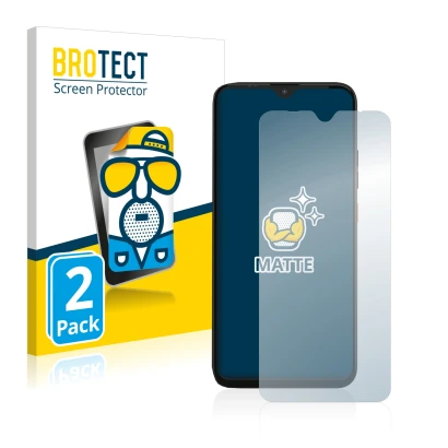 Parte frontale di una confezione del prodotto con il logo del marchio BROTECT. Accanto è raffigurato il dispositivo Gigaset GS