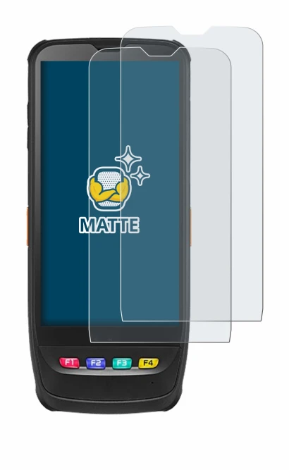 Immagine del dispositivo Casio IT-G650 con un'ampia varietà di protezioni per lo schermo.