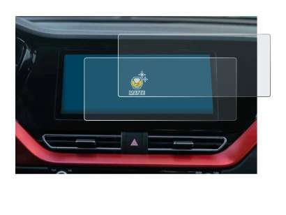 Immagine del dispositivo Kia E-Niro 2020 Infotainment System con un'ampia varietà di protezioni per lo schermo.