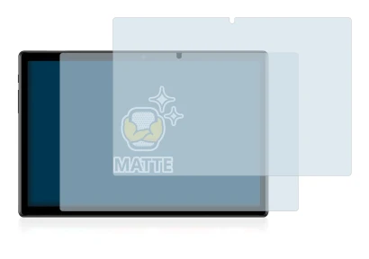 Immagine del dispositivo Teclast M40 (in formato orizzontale) con un'ampia varietà di protezioni per lo schermo.