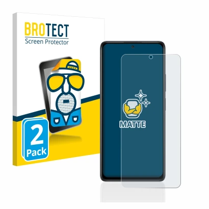 Parte frontale di una confezione del prodotto con il logo del marchio BROTECT. Accanto è raffigurato il dispositivo Xiaomi Red