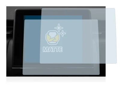 Immagine del dispositivo Renault Zoe Easy Link 7" con un'ampia varietà di protezioni per lo schermo.