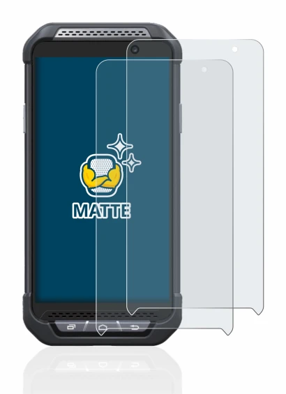 Immagine del dispositivo Point Mobile PM85 con un'ampia varietà di protezioni per lo schermo.