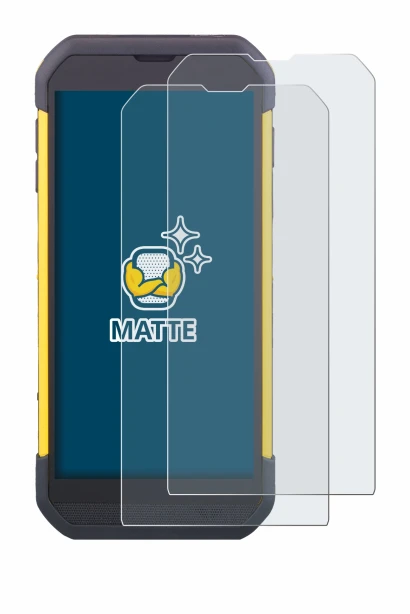 Immagine del dispositivo Cipherlab RS35 con un'ampia varietà di protezioni per lo schermo.