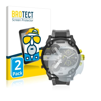 Parte frontale di una confezione del prodotto con il logo del marchio BROTECT. Accanto è raffigurato il dispositivo Diesel DZ7