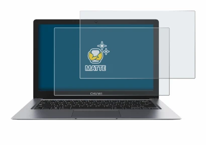 Immagine del dispositivo Chuwi HeroBook Pro Plus con un'ampia varietà di protezioni per lo schermo.