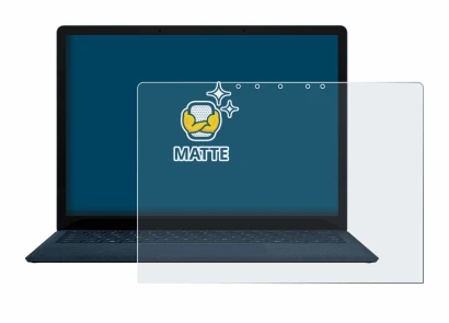 Immagine del dispositivo Microsoft Surface Laptop 4 13.5" con un'ampia varietà di protezioni per lo schermo.