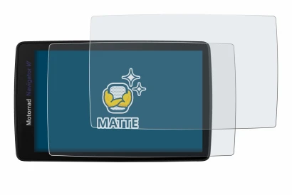 Immagine del dispositivo BMW Navigator VI con un'ampia varietà di protezioni per lo schermo.