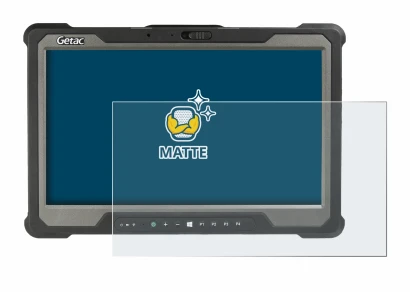 Immagine del dispositivo Getac A140 con un'ampia varietà di protezioni per lo schermo.
