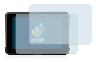 Immagine del dispositivo Atomos Shinobi 7 con un'ampia varietà di protezioni per lo schermo.