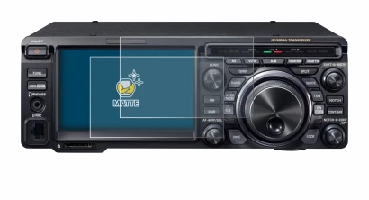Immagine del dispositivo Yaesu FT-DX10 con un'ampia varietà di protezioni per lo schermo.