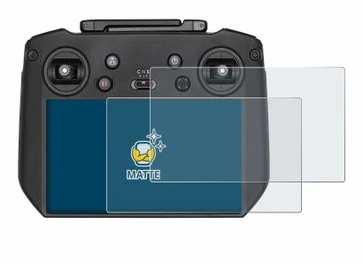 Immagine del dispositivo DJI RC Pro con un'ampia varietà di protezioni per lo schermo.